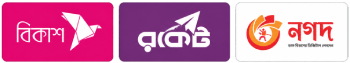 বিকাশ, রকেট ও নগদ